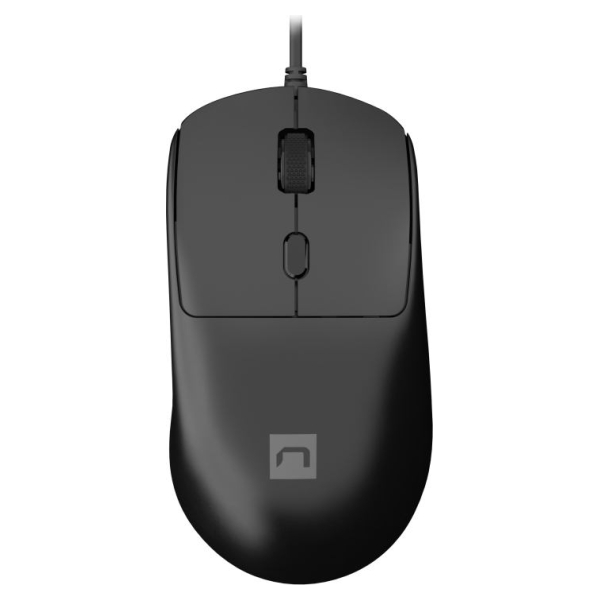 Natec Hawk 2  2400DPI, Wired, Laser, Black