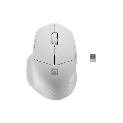 Natec | Mouse | Siskin 2 | Wireless | USB Type-A | White