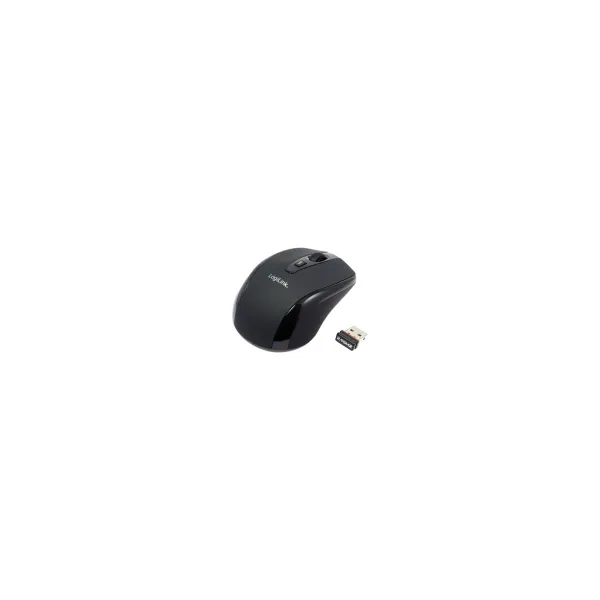 Logilink | Maus optisch Funk 2.4 GHz | wireless | 2.4GH wireless mini mouse with autolink | Black