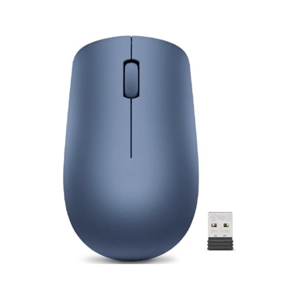 Lenovo | Wireless Mouse | 530 | Optical Mouse | 2.4 GHz Wireless via Nano USB | Abyss Blue | 1 year(s)