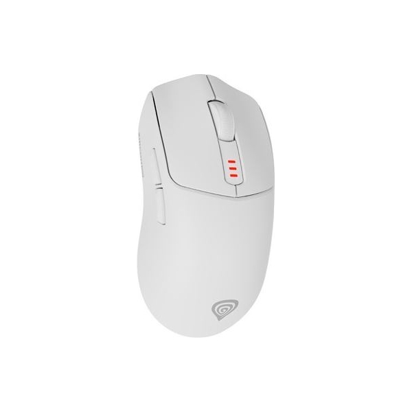 Genesis Zircon 500 | Gaming Mouse | Wireless/Wired | 2.4 GHz, Bluetooth, USB | White