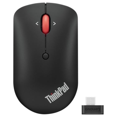 Lenovo | ThinkPad USB-C Wireless Compact Mouse | Black