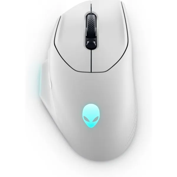 Dell | Gaming Mouse | AW620M | Wired/Wireless | Alienware Wireless Gaming Mouse | Lunar Light