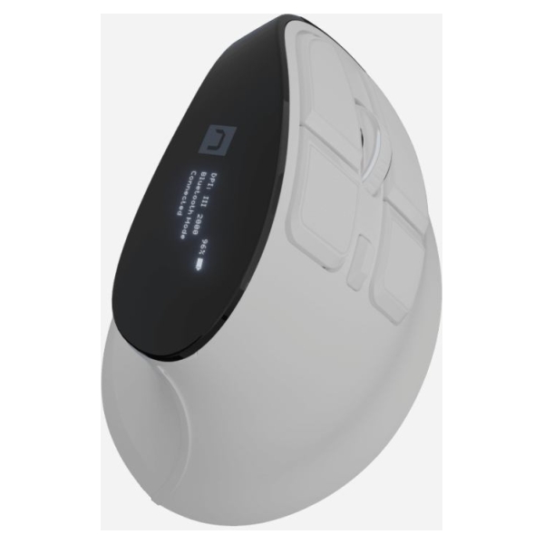 Natec Mouse | Euphonie Pro | Wireless | 2.4 GHz, Bluetooth | White