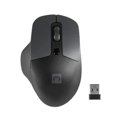 Natec Mouse, BlackBird 2, Silent, Wireless, 1600 DPI, Optical, Black | Natec | Mouse | Optical | Wireless | Black/Gray