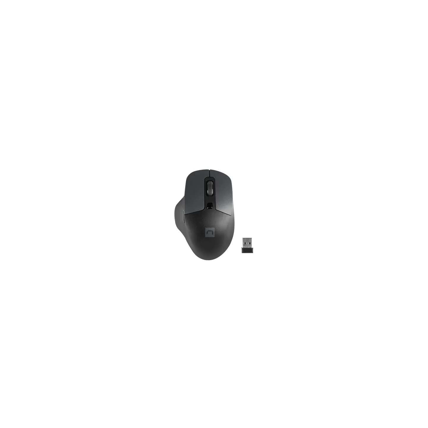 Natec Mouse, BlackBird 2, Silent, Wireless, 1600 DPI, Optical, Black | Natec | Mouse | Optical | Wireless | Black/Gray
