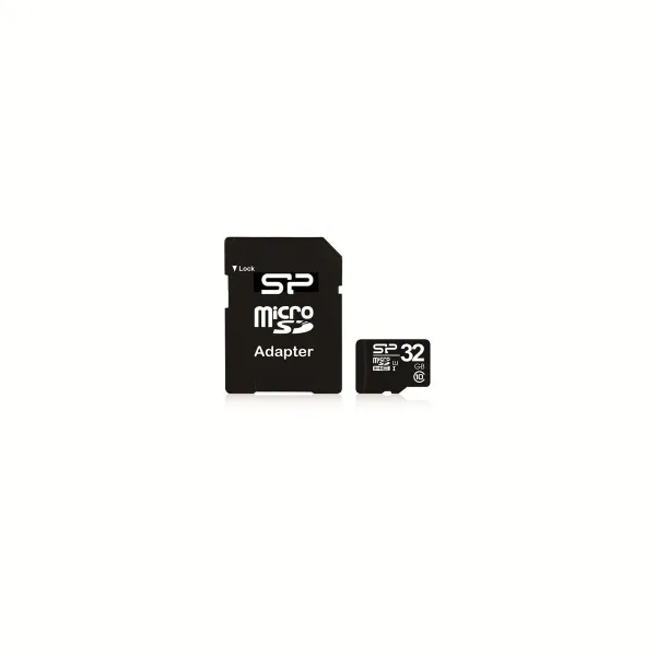 Silicon Power | 32 GB | MicroSDHC | Flash memory class 10 | SD adapter