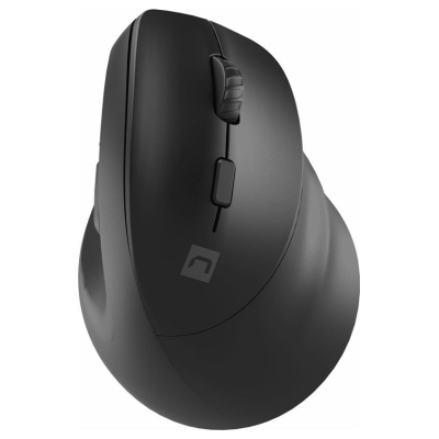 Natec | Vertical Mouse | Crake 2 | Wireless | Vertical Mouse | Bluetooth, 2.4GHz | Black