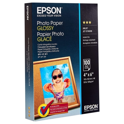 Epson Photo Paper Glossy | Photo Paper | 200 g/m² | 10 x 15 cm