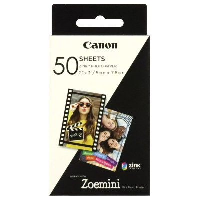 Canon 50 sheets | ZP-2030 | Photo Paper | White | 5 x 7.6 cm