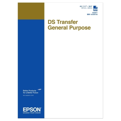 Epson DS Transfer General Purpose 100 Sheets | 87 g/m² | A3