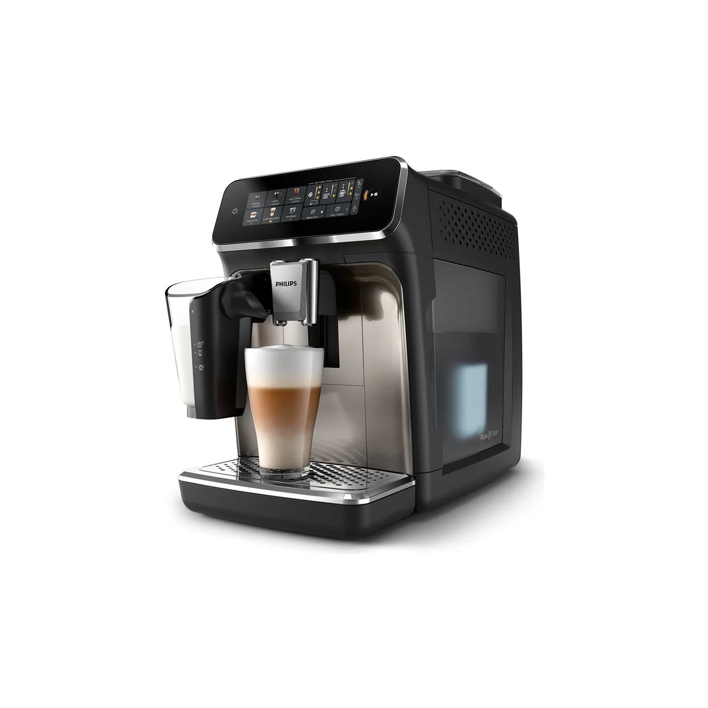 Philips Espresso Coffee Maker | EP3347/90 | Pump pressure 15 bar | Built-in milk frother | Automatic | 1500 W | Black