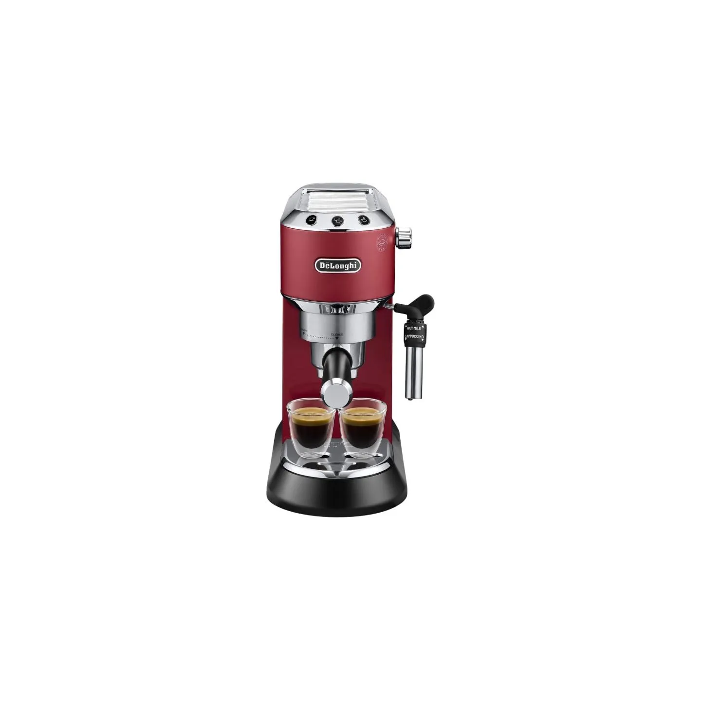 Delonghi | Espresso Coffee Maker | Dedica Style EC 685.R | Pump pressure 15 bar | Built-in milk frother | Semi-automatic | 1300 