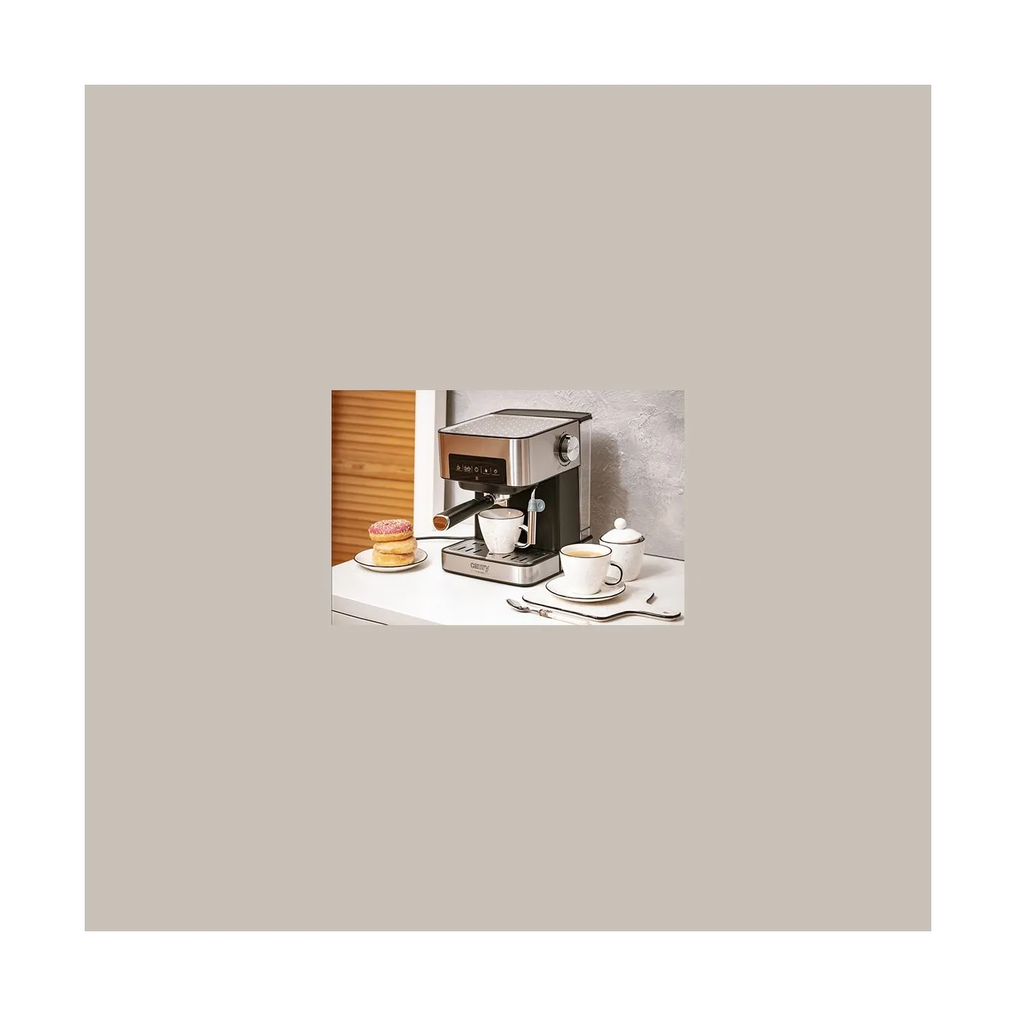 Camry | Espresso and Cappuccino Coffee Machine | CR 4410 | Pump pressure 15 bar | Built-in milk frother | Semi-automatic | 850 W