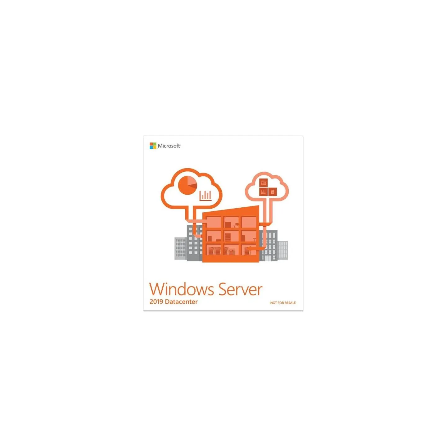 Microsoft | Windows Server 2019 Datacenter - 64-bit | P71-09023 | EN | 16 cores | DVD-ROM | Licence