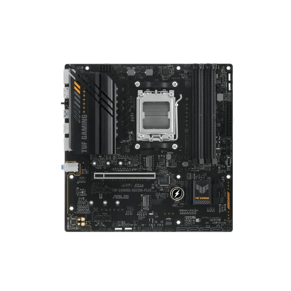 Asus | TUF GAMING A620M-PLUS | Processor family AMD | Processor socket AM5 | DDR5 DIMM | Memory slots 4 | Supported hard disk dr