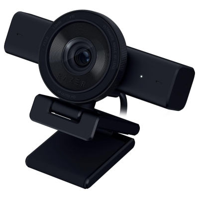 Razer | Webcam | Kiyo V2 | MJPEG up to 4K 30 FPS, 1080p 60 FPS, YUY2 up to 4K 15 FPS, 1080p 60 FPS, NV12 up to 4K 20 FPS, 1080p 