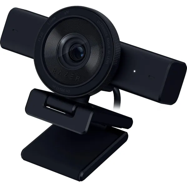 Razer | Webcam | Kiyo V2 | MJPEG up to 4K 30 FPS, 1080p 60 FPS, YUY2 up to 4K 15 FPS, 1080p 60 FPS, NV12 up to 4K 20 FPS, 1080p