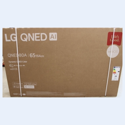 LG 65QNED80A3A | 65 | Smart TV | webOS | UHD | DAMAGED PACKAGING
