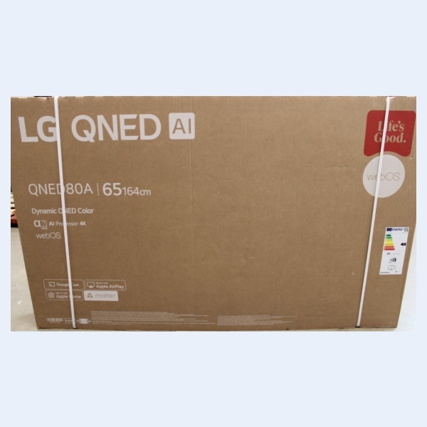 LG 65QNED80A3A | 65 | Smart TV | webOS | UHD | DAMAGED PACKAGING