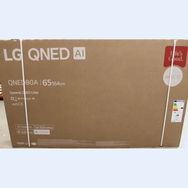 LG 65QNED80A3A | 65 | Smart TV | webOS | UHD | DAMAGED PACKAGING