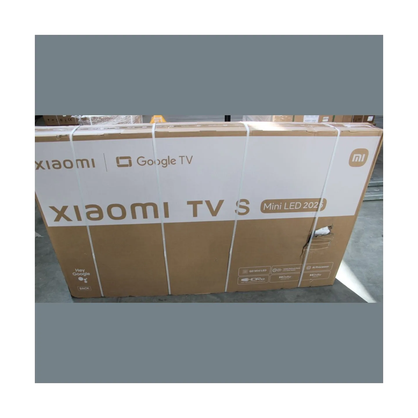 Xiaomi TV S Mini 2025 75" (3840 x 2160) |   Xiaomi TV | S Mini LED 2025 | 75 | Smart TV | Google TV | UHD | Black | DAMAGED PACK