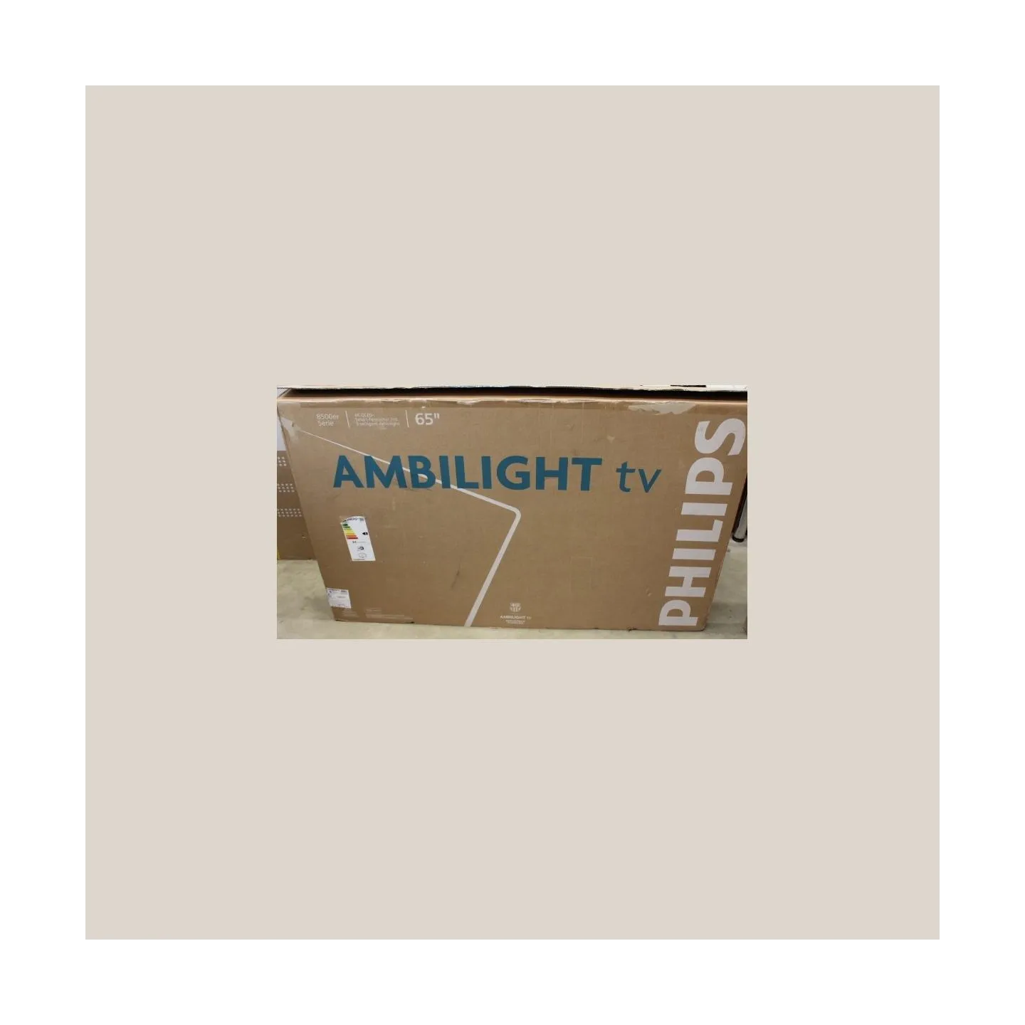 Philips 65PUS8510/12 65" (164cm) QLED 4K Ambilight TV |  Philips 65PUS8510/12 | 65 | Smart TV | TITAN OS | UHD | Black | REFURBI