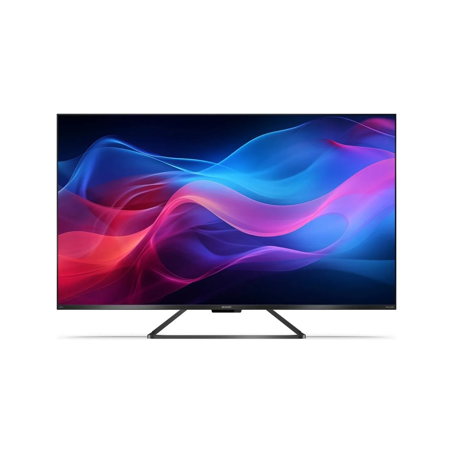 Sharp 50GR8265E 50" (126cm) 4K Ultra HD QLED Smart Google Frameless TV, 144Hz, Dolby Vision IQ, Dolby Atmos, Harman/Kardon | Sha