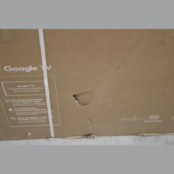 TCL 65V6C 65" (165 cm) LED 4K TV | TCL LED 4K TV | 65V6C | 65 | Smart TV | Google TV | Black | DAMAGED PACKAGING