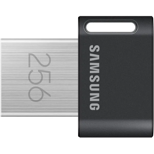 Samsung | FIT Plus | MUF-256AB/APC | 256 GB | USB 3.1 | Black/Silver