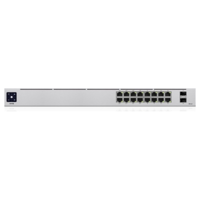 Ubiquiti Switch|UBIQUITI|USW-16-POE|Type L2|Desktop/pedestal|Rack|16x10Base-T / 100Base-TX / 1000Base-T|2xSFP|PoE ports 16|PoE+ 