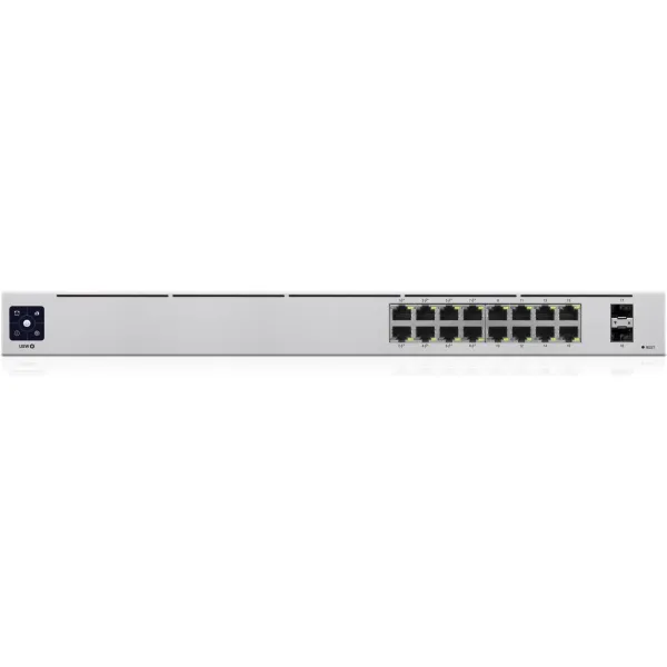 Ubiquiti Switch|UBIQUITI|USW-16-POE|Type L2|Desktop/pedestal|Rack|16x10Base-T / 100Base-TX / 1000Base-T|2xSFP|PoE ports 16|PoE+ 