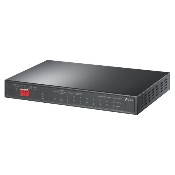 Tp-Link Switch|TP-LINK|TL-SG1210PP|9x10Base-T / 100Base-TX / 1000Base-T|1x10/100/1000BASE-T/SFP combo|PoE+ ports 6|TL-SG1210PP