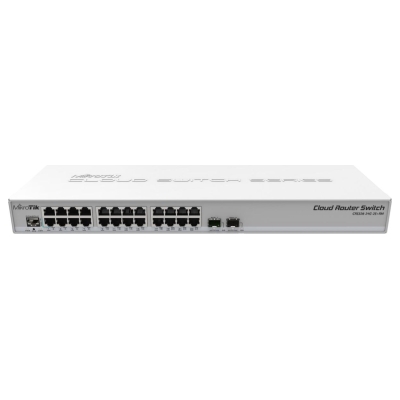 Mikrotik NET ROUTER/SWITCH 24PORT 1000M/CRS326-24G-2S+RM MIKROTIK