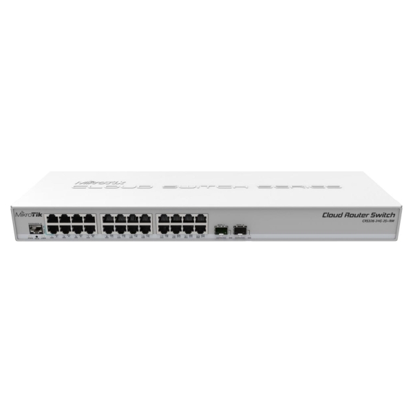 Mikrotik NET ROUTER/SWITCH 24PORT 1000M/CRS326-24G-2S+RM MIKROTIK