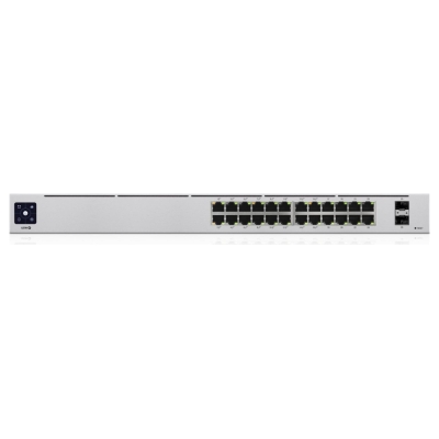 Ubiquiti Switch|UBIQUITI|USW-24-POE|Type L2|PoE+ ports 16|95 Watts|USW-24-POE
