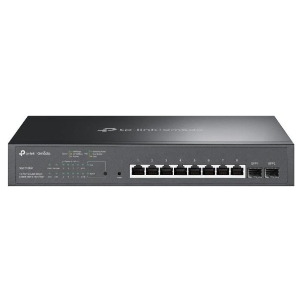 Tp-Link Switch|TP-LINK|Omada|TL-SG2210MP|PoE+ ports 8|150 Watts|TL-SG2210MP