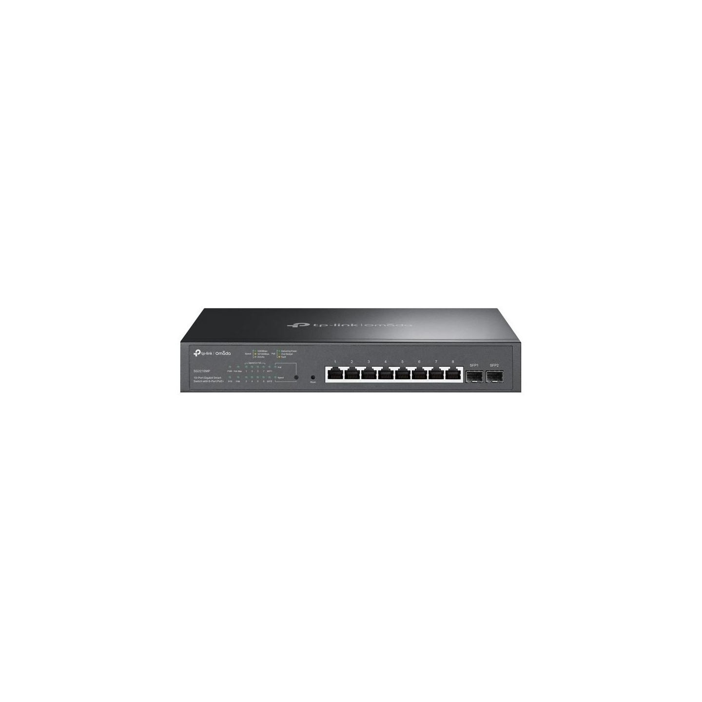 Tp-Link Switch|TP-LINK|Omada|TL-SG2210MP|PoE+ ports 8|150 Watts|TL-SG2210MP
