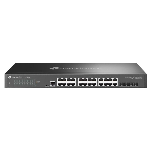 Tp-Link Switch|TP-LINK|Omada|TL-SG3428X|Type L2+|Rack|4xSFP+|1xConsole|TL-SG3428X
