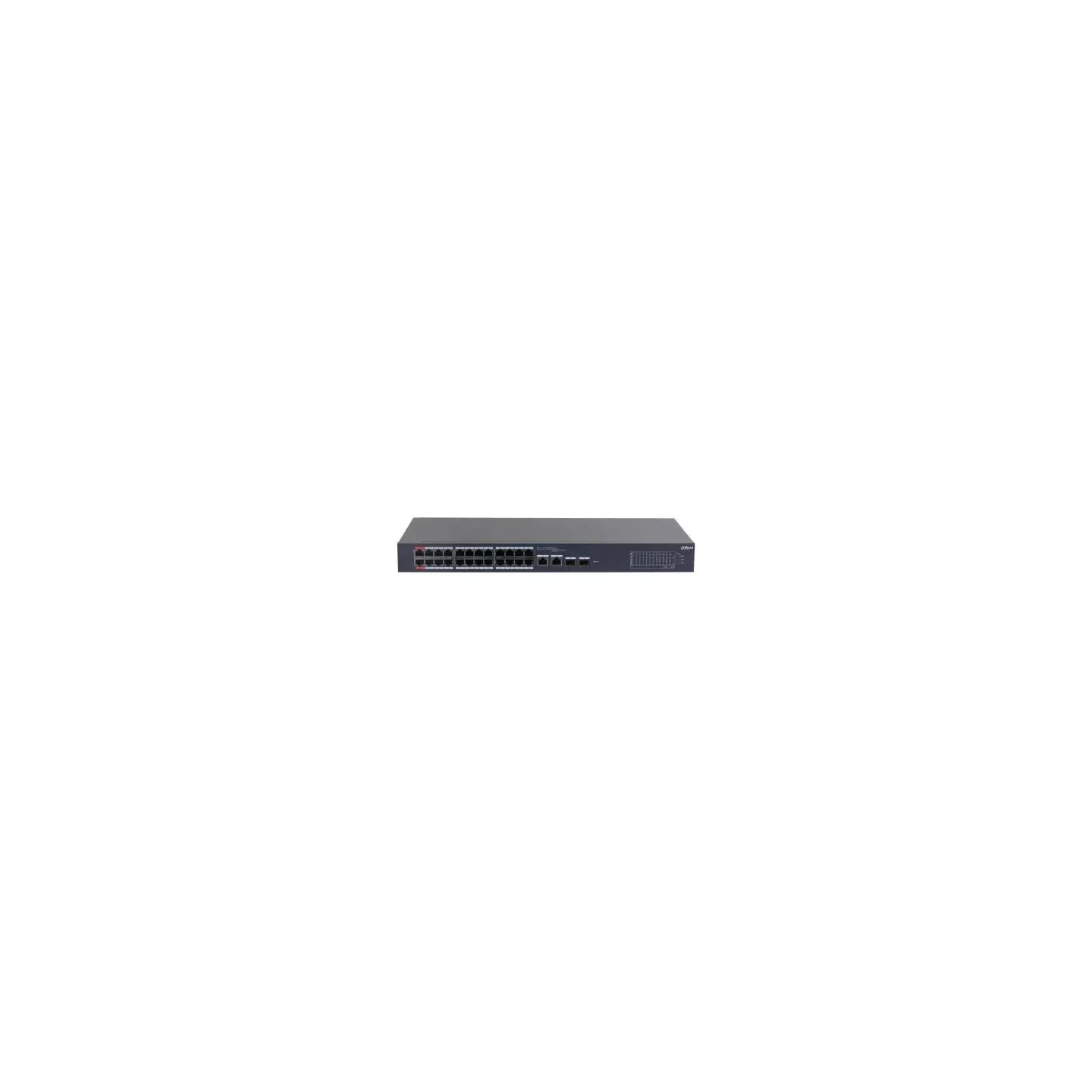 Dahua Switch|DAHUA|CS4226-24ET-240|Desktop/pedestal|Rack 1U|24x10Base-T / 100Base-TX|2x10/100/1000BASE-T/SFP combo|2|26|PoE port