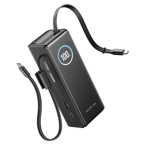 Ecoflow POWER BANK USB 25000MAH RAPID/170W BLACK 5023001024 ECOFLOW