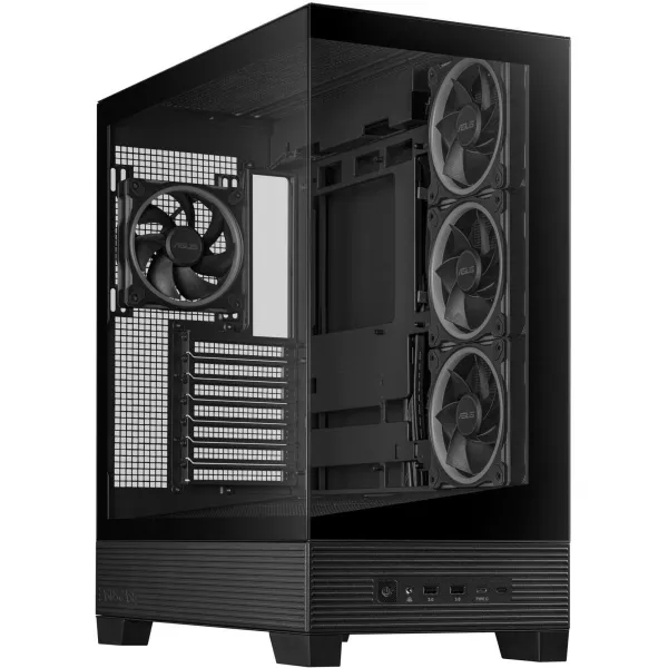 Asus Case|ASUS|ASUS A31 PLUS Case|MidiTower|Case product features Transparent panel|ATX|BTX|MicroATX|MiniITX|Colour Black|A31PLU