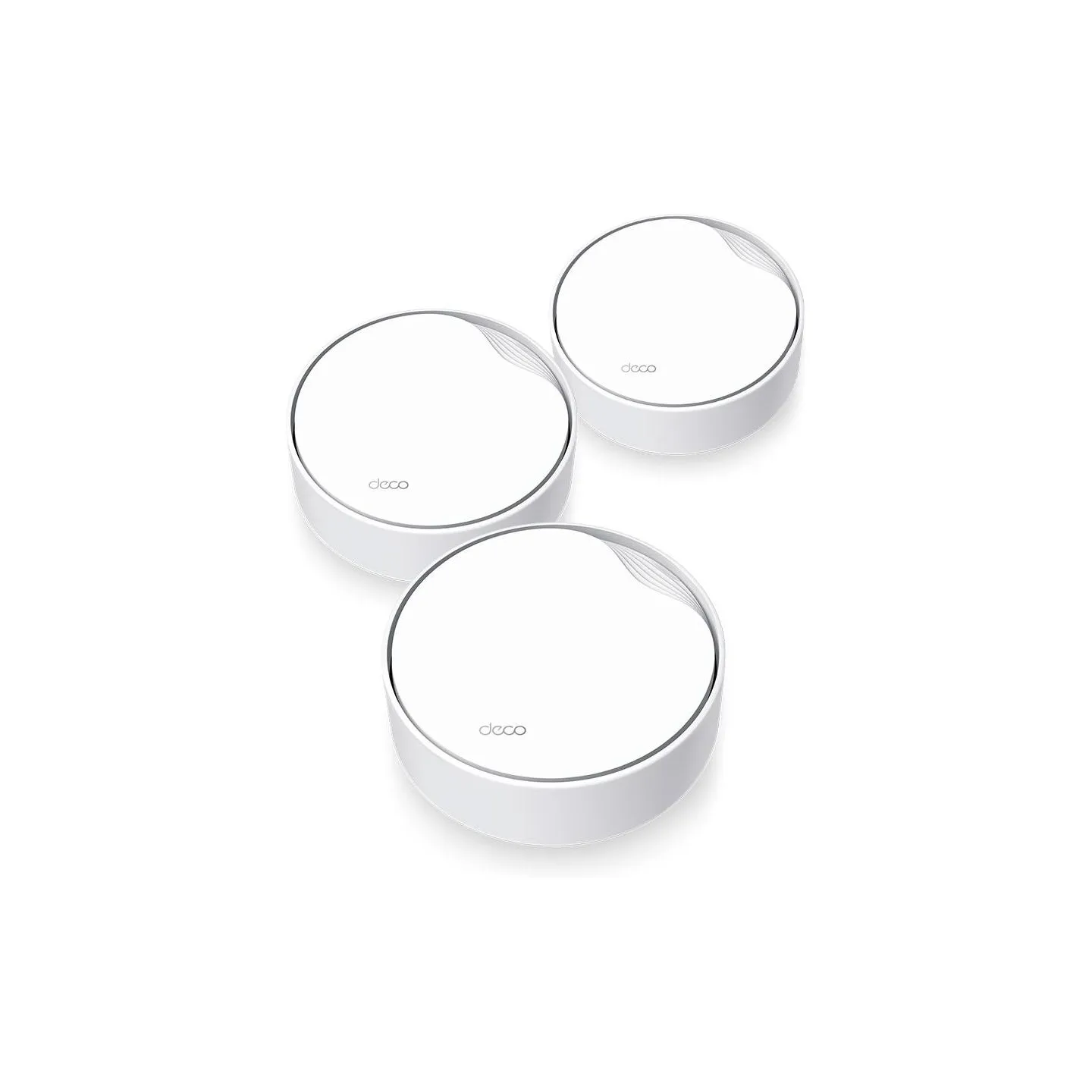 Tp-Link Wireless Router|TP-LINK|Wireless Router|3-pack|3000 Mbps|Mesh|Wi-Fi 6|1x10/100/1000M|1x2.5GbE|DHCP|DECOX50-POE(3-PACK)