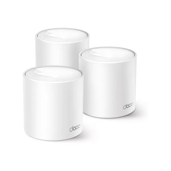 Tp-Link Wireless Router|TP-LINK|Wireless Router|1500 Mbps|Mesh|Wi-Fi 6|1x10/100/1000M|1x2.5GbE|DHCP|DECOX10(3-PACK)