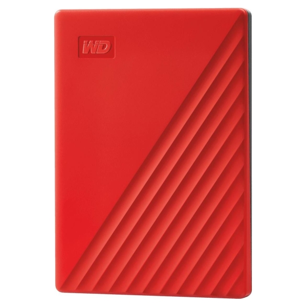 WD My Passport 2TB portable HDD Red