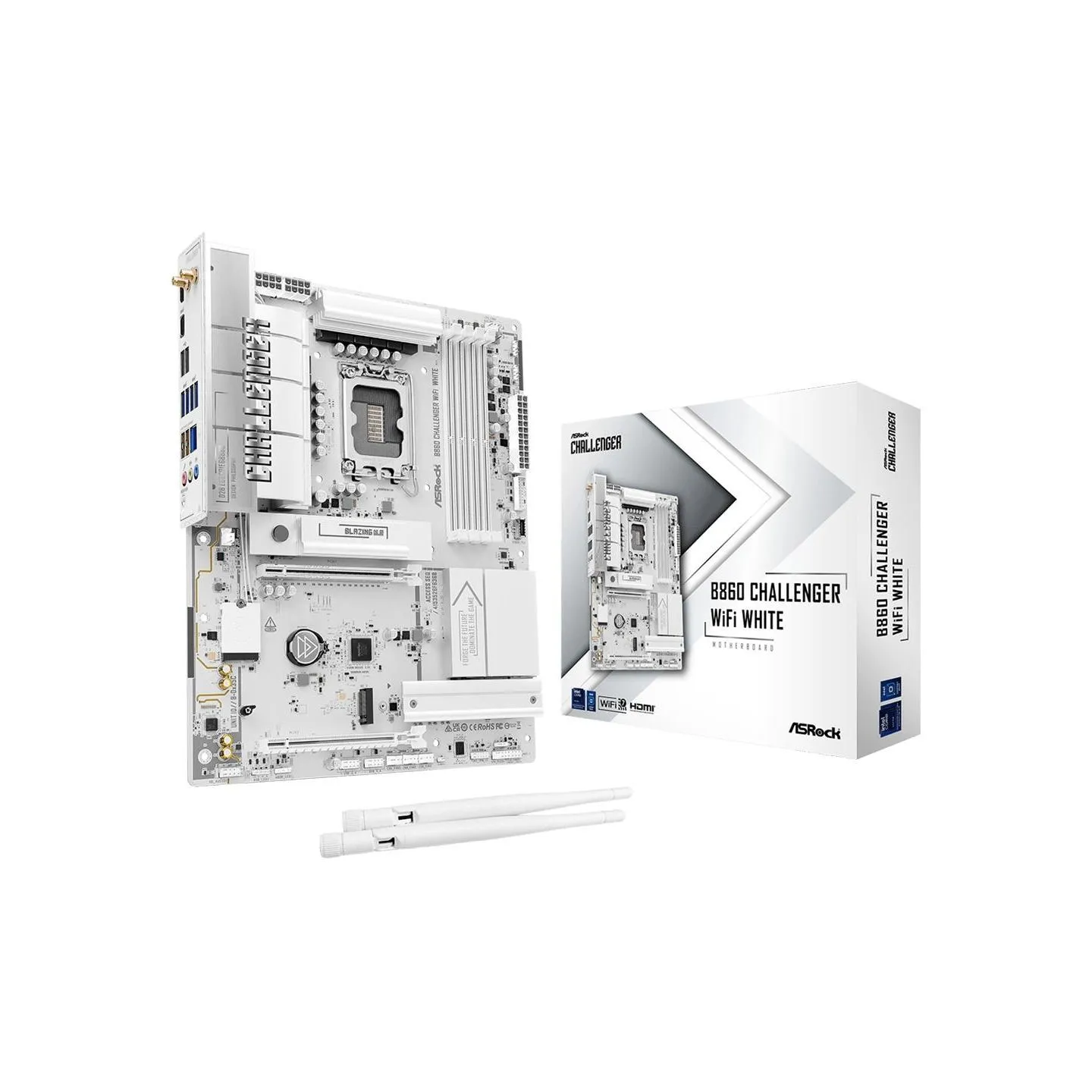 Asrock Mainboard|ASROCK|Intel B860|LGA 1851 (Socket V1)|ATX|RAM DDR5-SDRAM|4xSlots|Wi-Fi Yes|Bluetooth Yes|1xNumber of M.2 (M) s