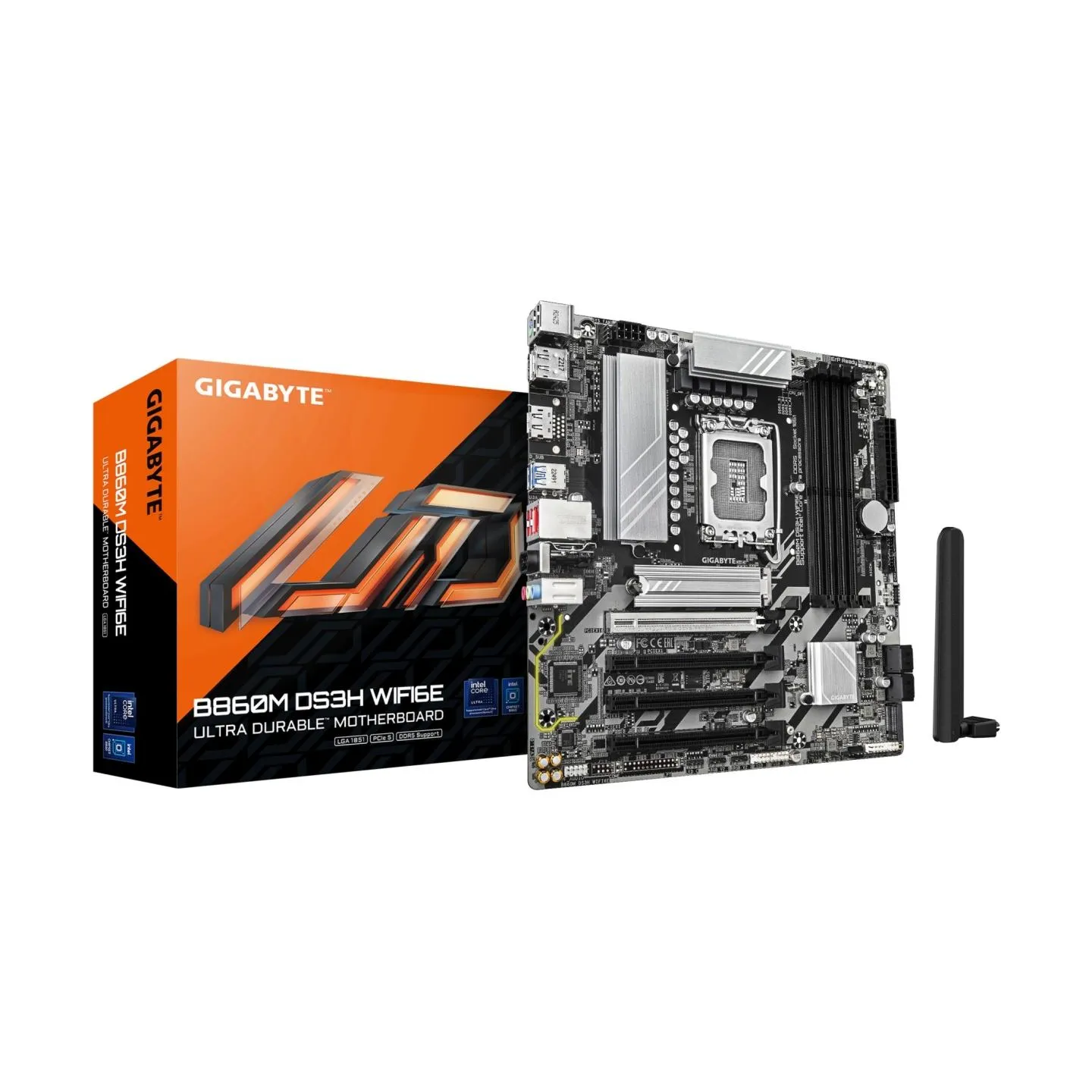 Gigabyte Mainboard|GIGABYTE|Intel B860 Express|LGA1851|Micro-ATX|Memory DDR5|Memory slots 4|4xPCI-Express 4.0 16x|1xPCI-Express 