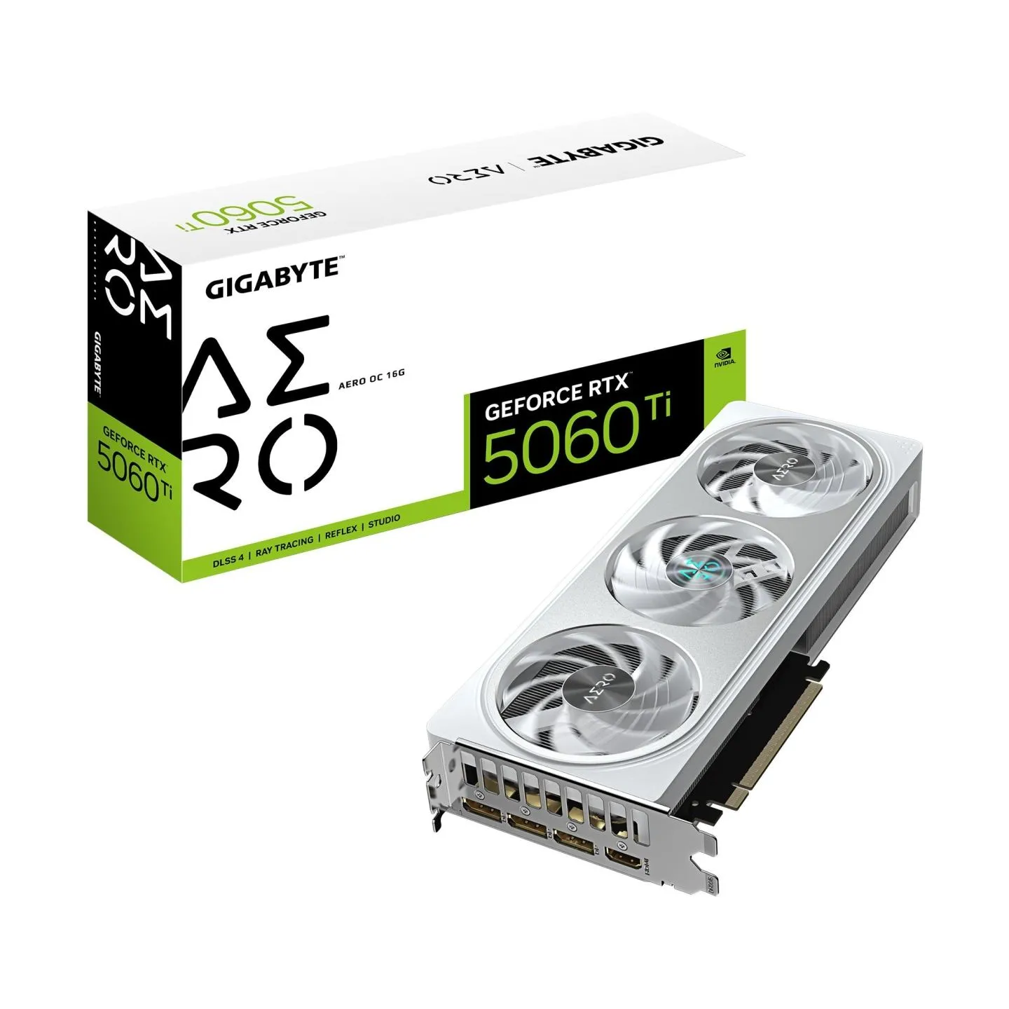 Gigabyte Graphics Card|GIGABYTE|NVIDIA GeForce RTX 5060 Ti|16 GB|GDDR7|128 bit|PCIE 5.0 16x|GPU 2647 MHz|Triple slot Fansink|1xH