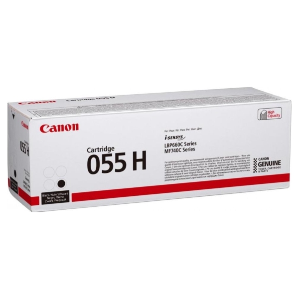 Canon TONER BLACK 7.6K CRG-055HBK/3020C002 CANON