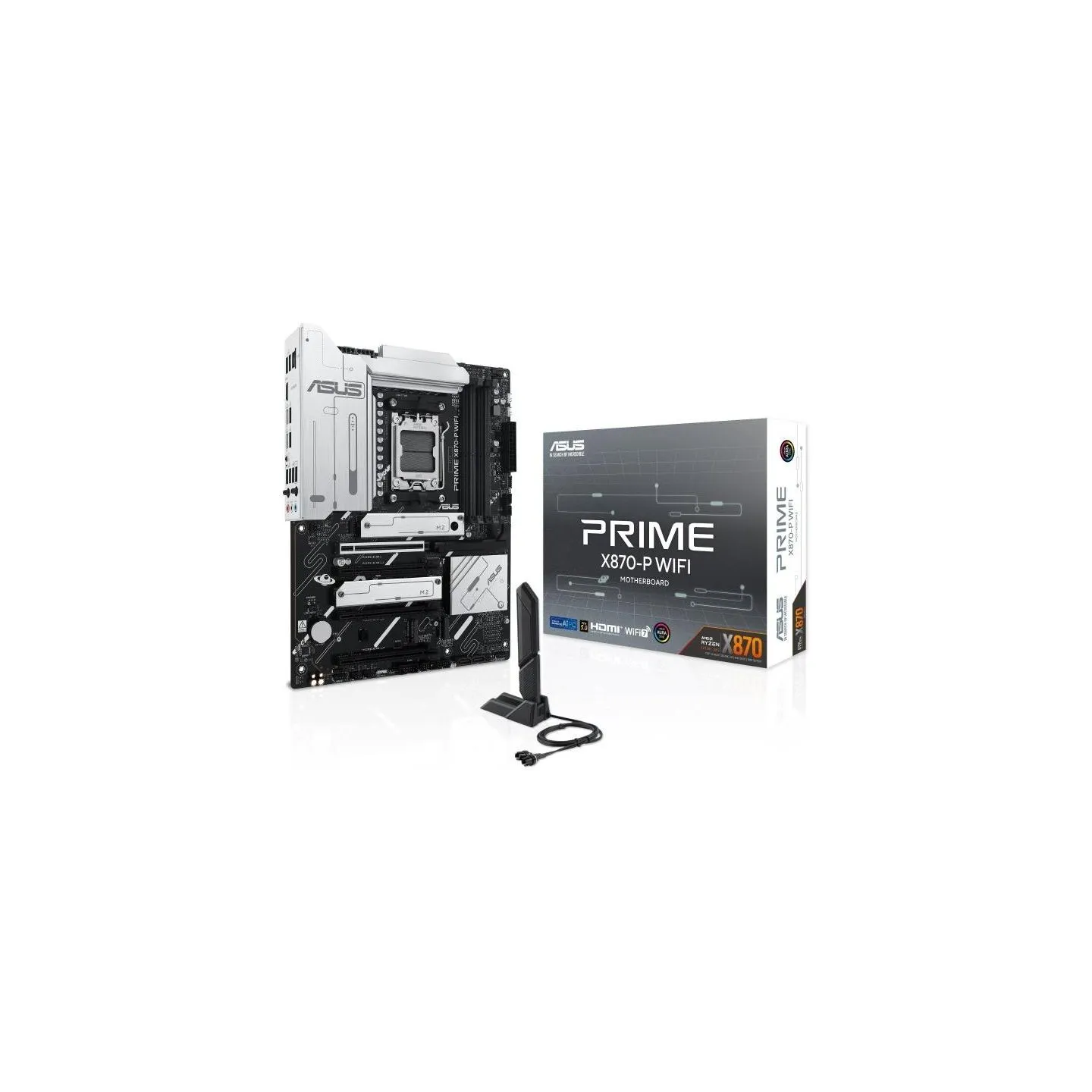 Asus Mainboard|ASUS|AMD X870|SAM5|ATX|Memory DDR5|Memory slots 4|4xPCI-Express 4.0 16x|1xPCI-Express 5.0 16x|4xM.2|1xHDMI|4xUSB 